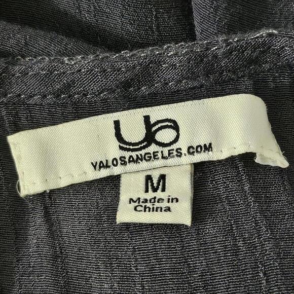 2/$20 Ya Los Angeles Black Ruffle Dress Size M - Picture 3 of 5